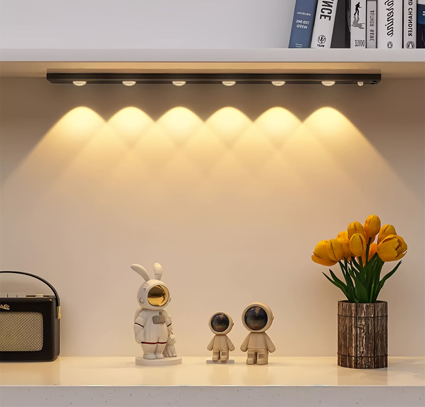 💡🚶‍♂️ Luz LED con Sensor de Movimiento | Inalámbrica & Recargable 🔋✨