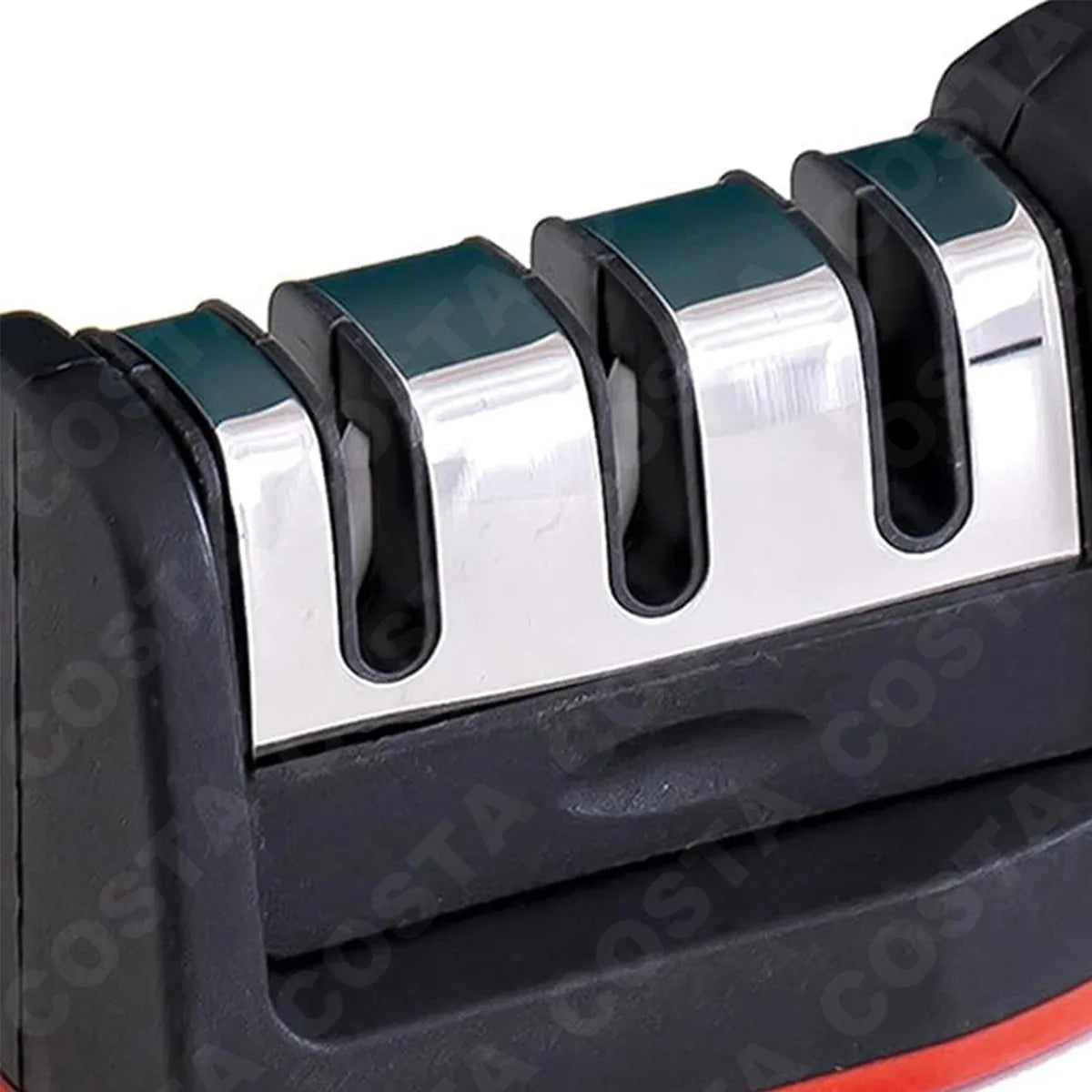 🔪 Afilador de Cuchillos Profesional 3 en 1 – Precisión y Seguridad en tu Cocina