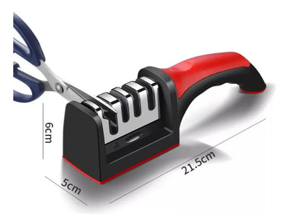 🔪 Afilador de Cuchillos Profesional 3 en 1 – Precisión y Seguridad en tu Cocina