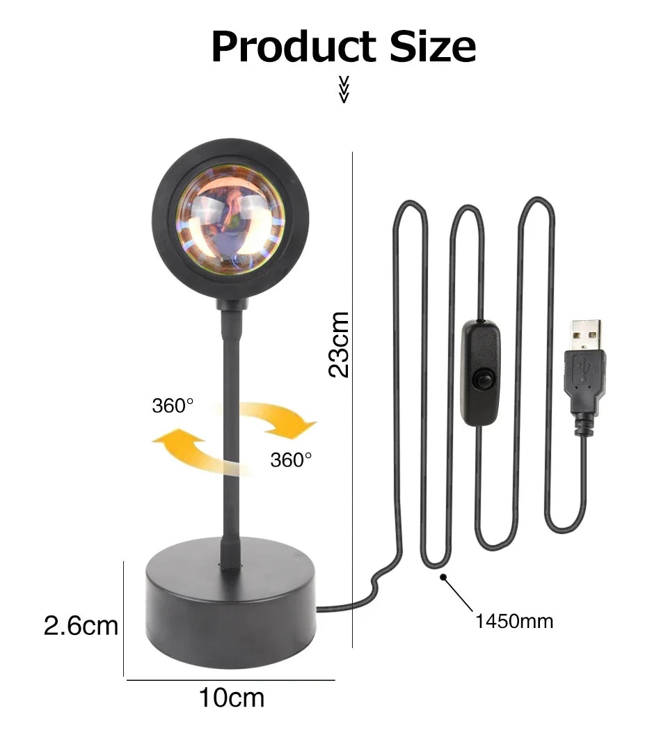 Lámpara LED de luz cálida, tu habitación se convierte en un espacio acogedor, ideal para relajarte, tomar fotos o disfrutar del momento.