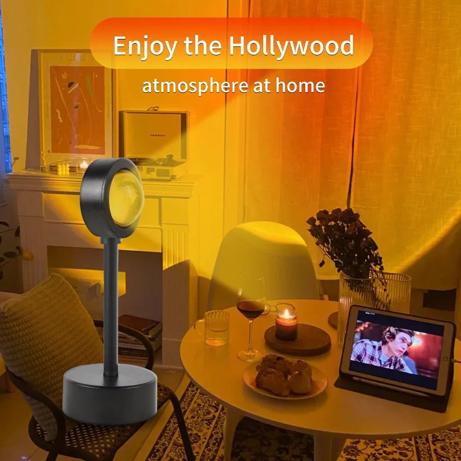 Lámpara LED de luz cálida, tu habitación se convierte en un espacio acogedor, ideal para relajarte, tomar fotos o disfrutar del momento.