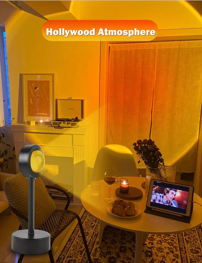 Lámpara LED de luz cálida, tu habitación se convierte en un espacio acogedor, ideal para relajarte, tomar fotos o disfrutar del momento.