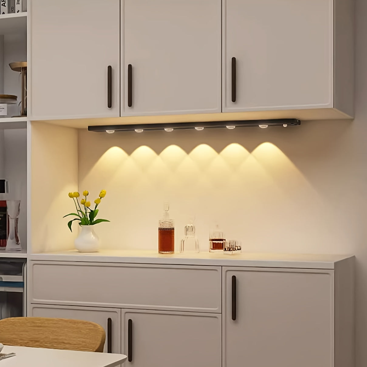 💡🚶‍♂️ Luz LED con Sensor de Movimiento | Inalámbrica & Recargable 🔋✨