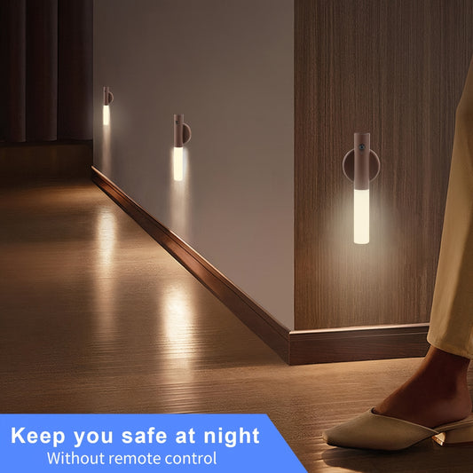 Set 2 Luces Nocturnas Inteligentes con Sensor de Movimiento – Ilumina Tu Hogar Sin Esfuerzo al despertar por la madrugada o la noches 🌙✨