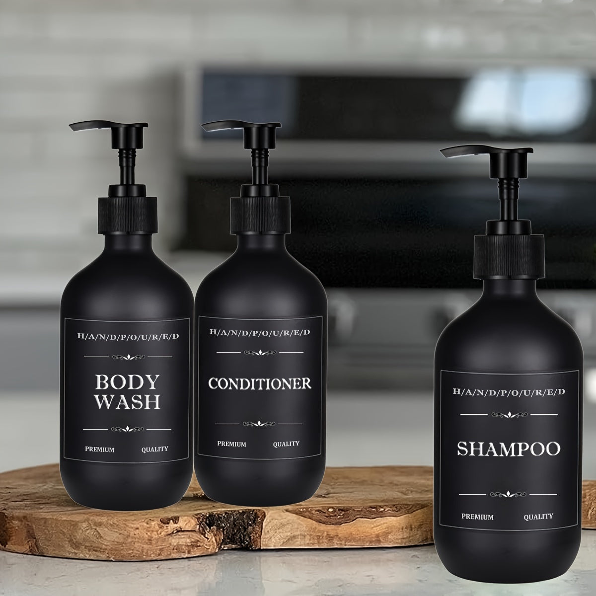 Set 3 en 1 Dispensadores para Baño – Organiza y Dale Estilo a Tu Rutina Diaria 🛁✨