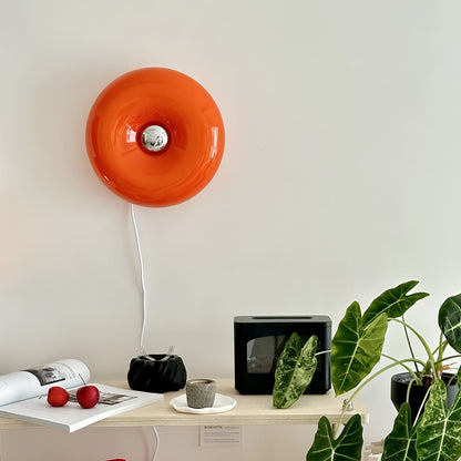 Crea el Ambiente Perfecto en Segundos – Lámpara Donut LED con 6 Brillos y 3 Tonos que Amarás 💡🧡