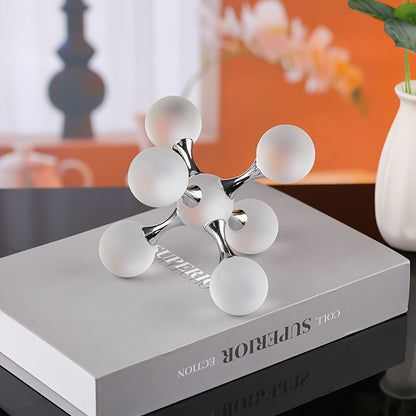 Set Decorativo de Esfera de Cristal Moderna – Lujo y Elegancia para tu Hogar y Oficina 🔮✨