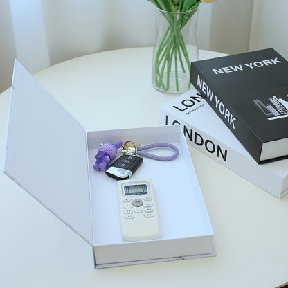 Libro Decorativo Clásico – Caja Secreta para un Toque Chic en tu Hogar 📚🖤