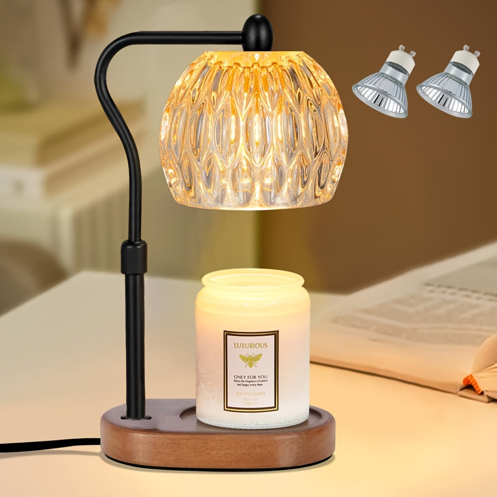 🕯️✨ Lámpara Calienta Velas con Altura Ajustable & Temporizador | Estilo Elegante 💖