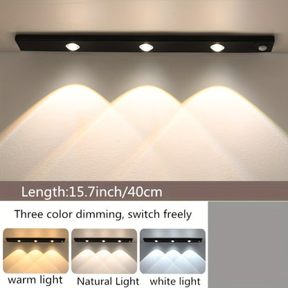 💡🚶‍♂️ Luz LED con Sensor de Movimiento | Inalámbrica & Recargable 🔋✨