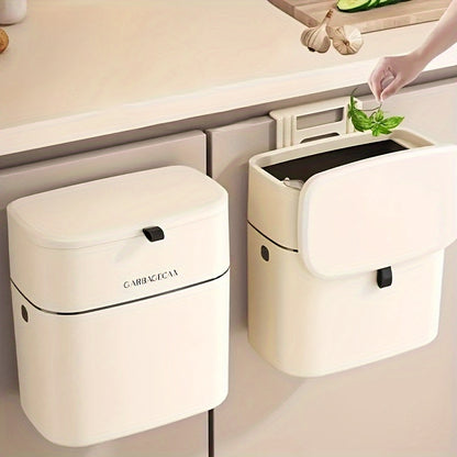Bote de Basura Montado en Pared – Orden y Limpieza Sin Esfuerzo en tu Hogar 🏠✨
