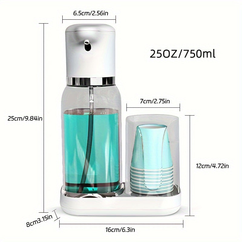 🧴✨ Dispensador Automático de Enjuague Bucal – 750ml