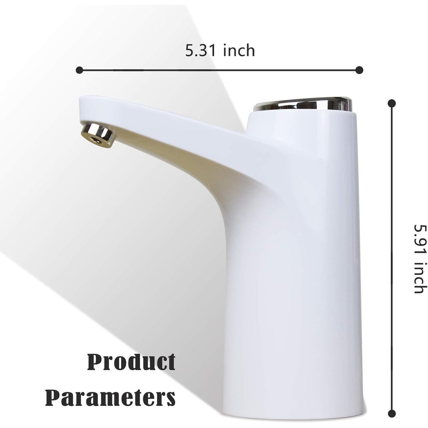 ¡Recarga y Disfruta! Dispensador Eléctrico para Garrafones 2-5 Gal USB 🔋💧