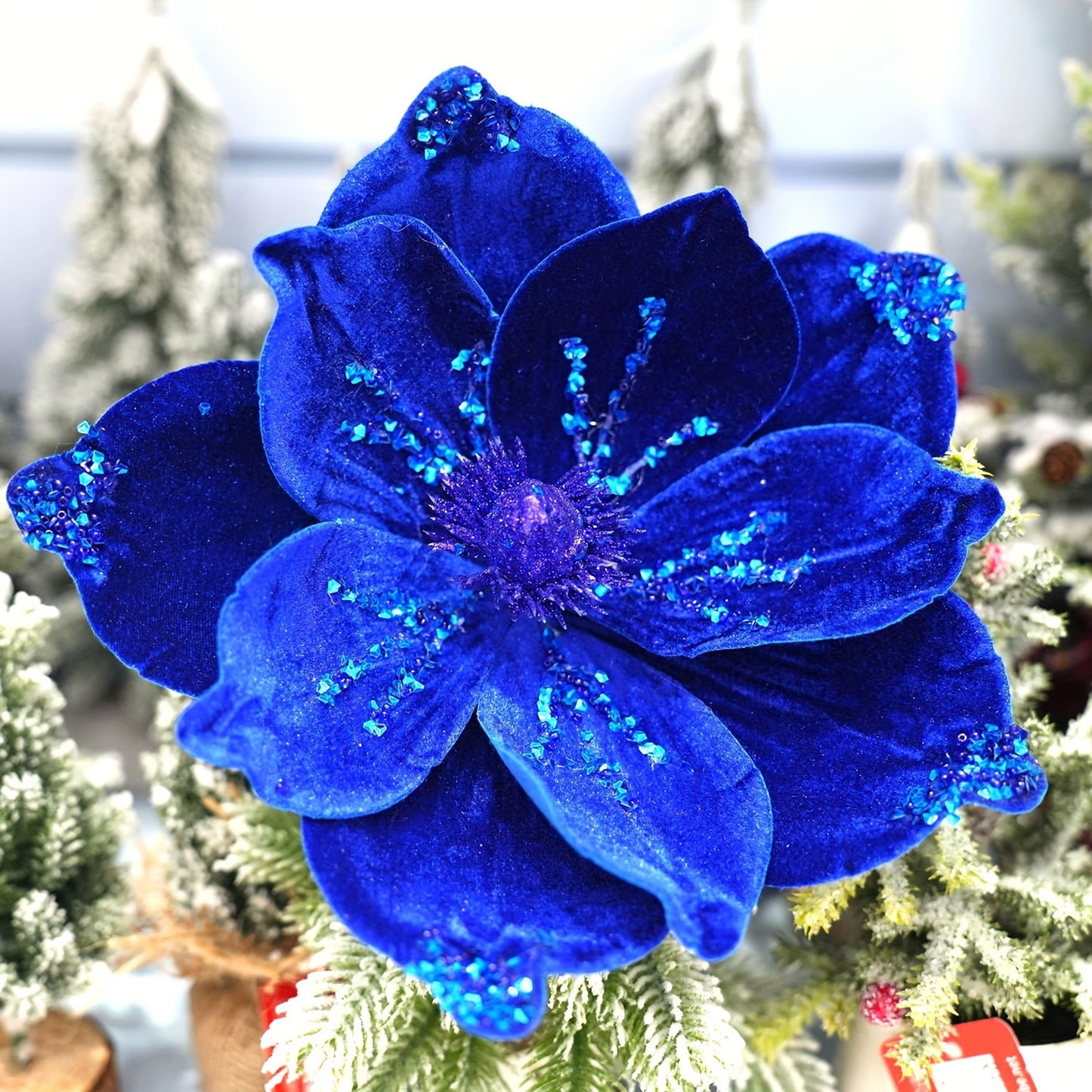 🎯 Magnolias Brillantes Multifunción - De Navidad a Bodas
✨ Tela con glitter • 📦 Plegables para almacenar • 🎄 Árbol • 💒 Centros de mesa • 🎉 Año Nuevo • 🔋 Libres de batería