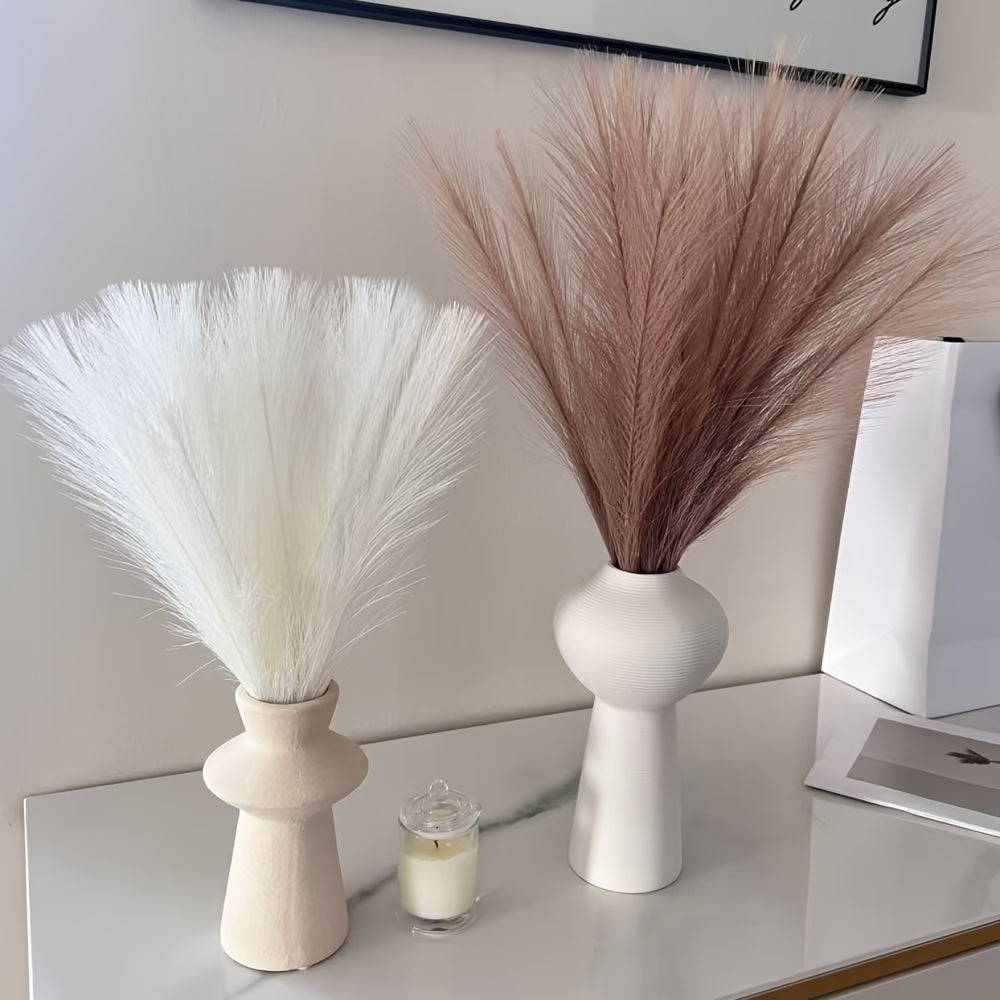 Set de 20 Ramas de Pampas Artificiales – Dale un Toque Boho Chic a Tu Espacio 🌾✨