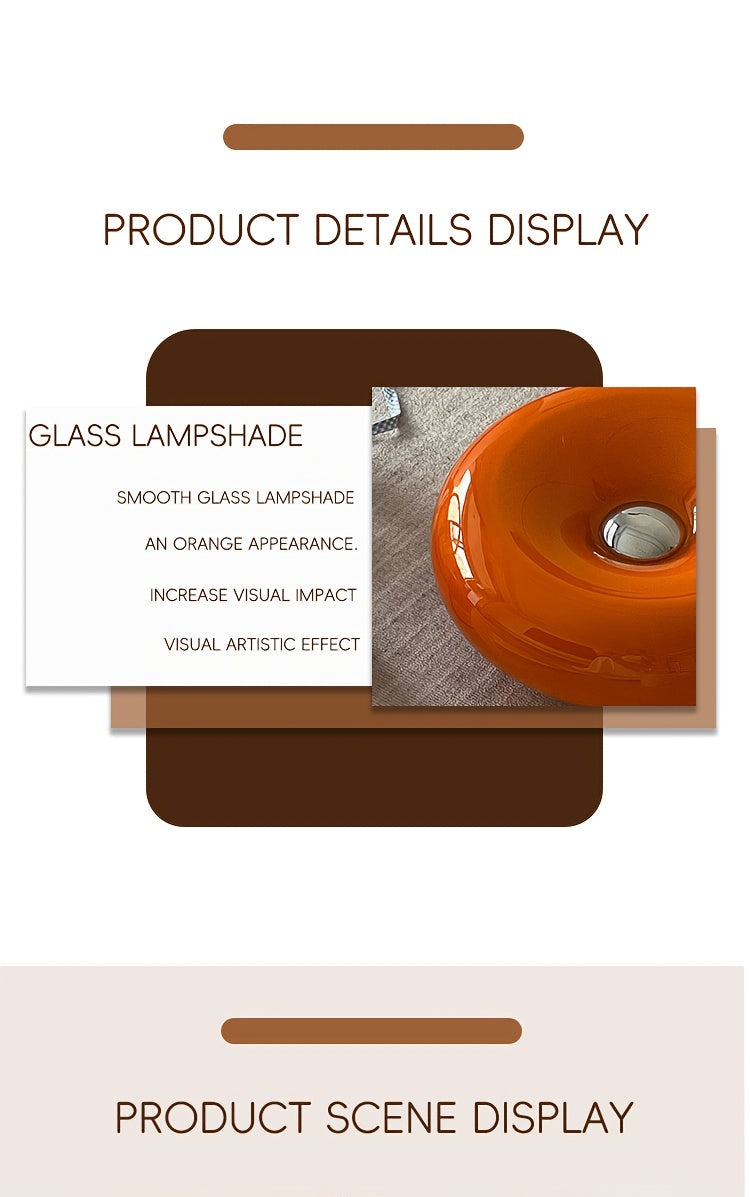 Crea el Ambiente Perfecto en Segundos – Lámpara Donut LED con 6 Brillos y 3 Tonos que Amarás 💡🧡
