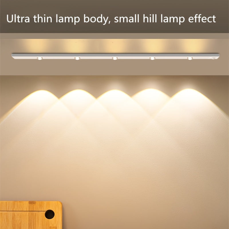 💡🚶‍♂️ Luz LED con Sensor de Movimiento | Inalámbrica & Recargable 🔋✨