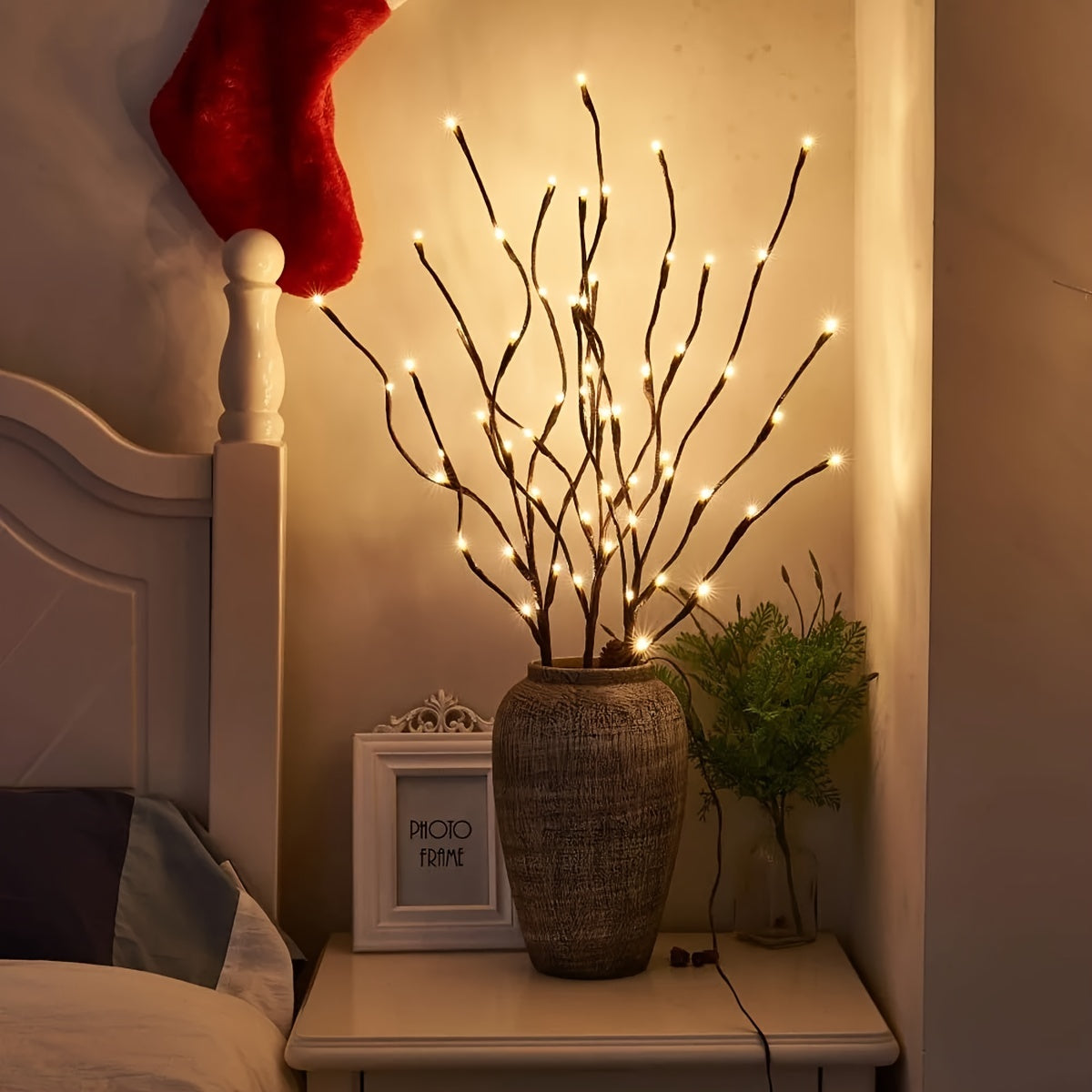 Luces LED de Rama 20 piezas – Decoración Mágica para Bodas, Cumpleaños y Navidad ✨🌿