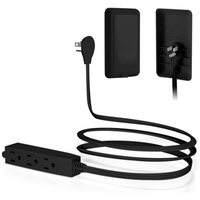 🔥 Regleta Ultra-Plana Negra | Solución Inteligente para Espacios Reducidos
📏 Cable 3 pies + 🛡️ tapa protectora • 🪑 Perfecta detrás de muebles y cocina • ⭐ Certificación ETL